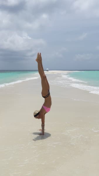 Yoga in maldives